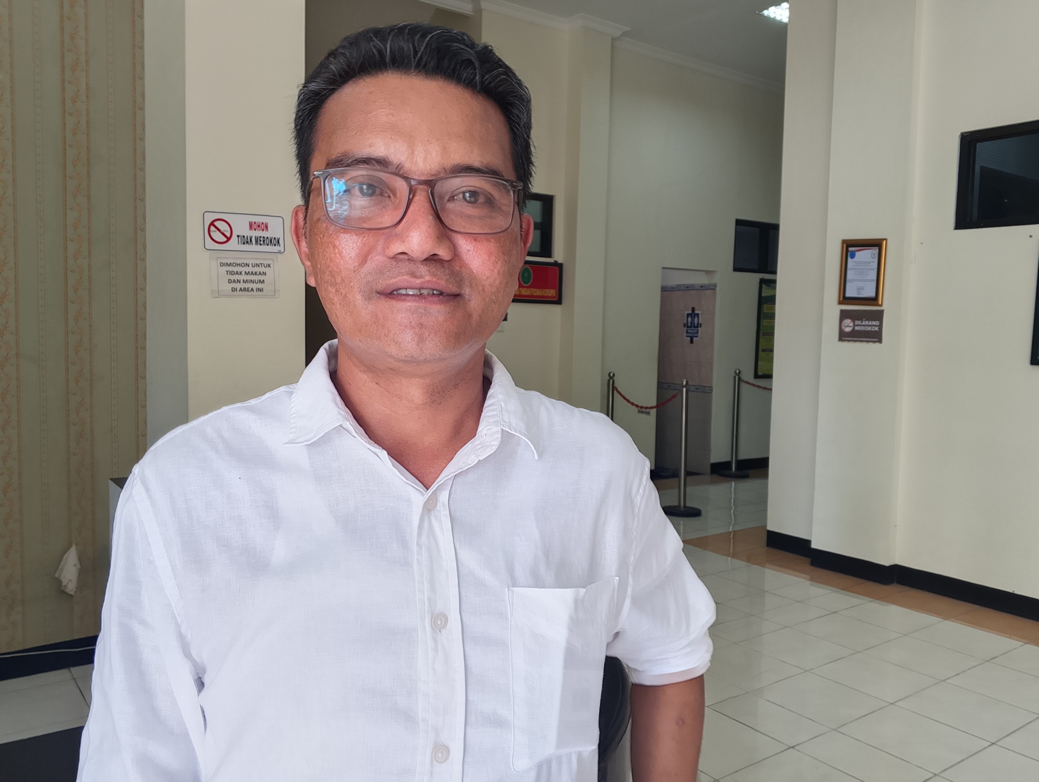 Pengacara Ali BD Basri Mulyani menerangkan mengenai proses pengadaan lahan MXGP di Samota, Sumbawa.