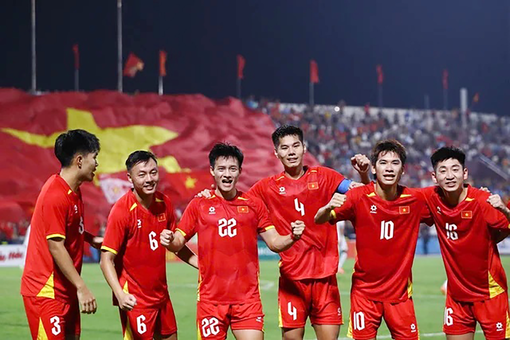 Para pemain Timnas U23 Vietnam.