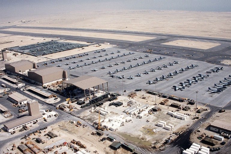 Pamgkalan Al Udeid Qatar