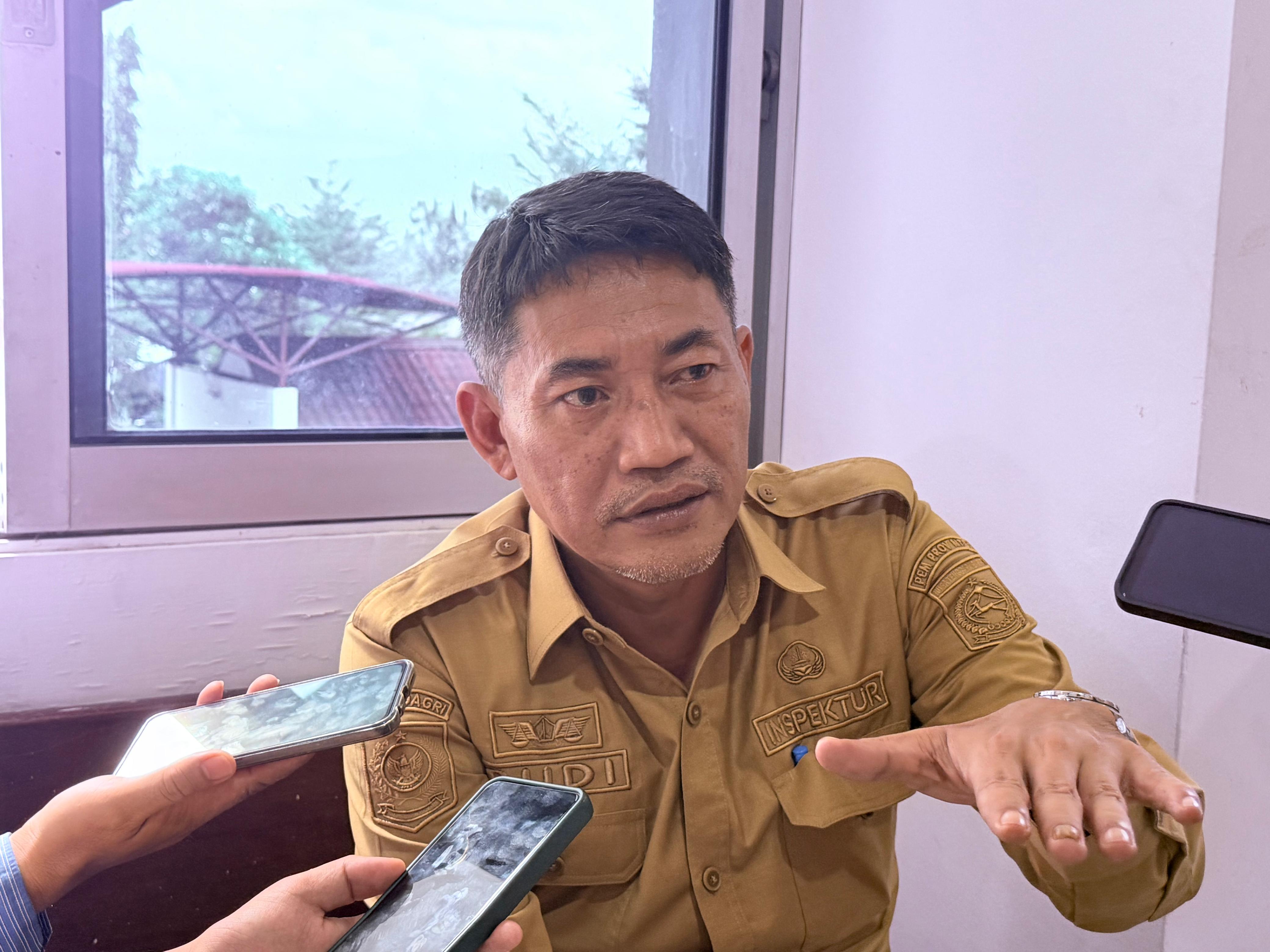 Inspektur NTB Budi Herman.