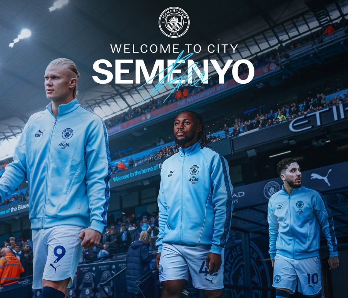 Pembelian teranyar Manchester City, Antoine Semenyo. (ig Man City)