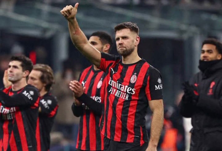 Niclas Fullkrug, striker AC Milan asal Jerman.