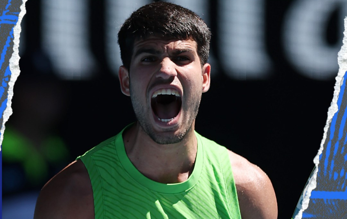 Carlos Alcaraz lolos ke babak ketiga Australian Open 2026 setelah menaklukkan Yannick Hanfmann, meski set pertama berjalan 78 menit.