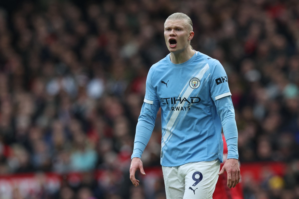 Erling Haaland. (Foto: Darren Staples / AFP)