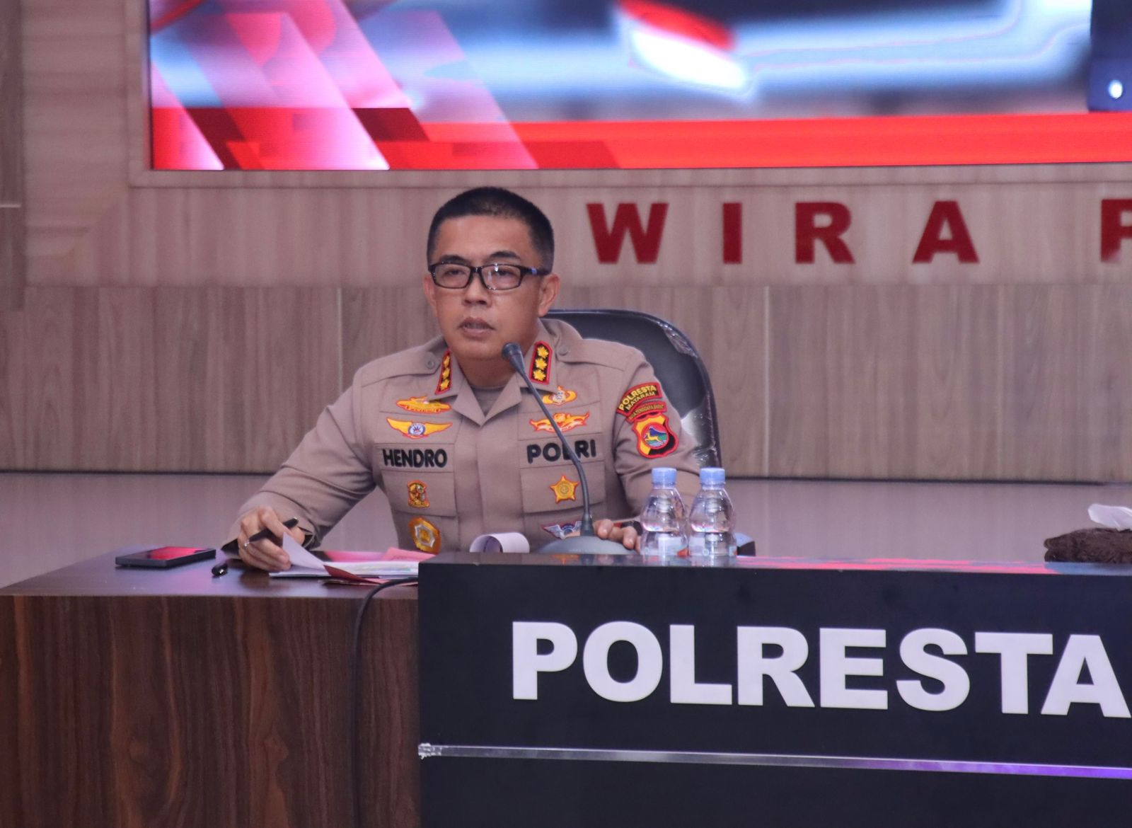 Kapolresta Mataram Kombes Pol Hendro Purwoko