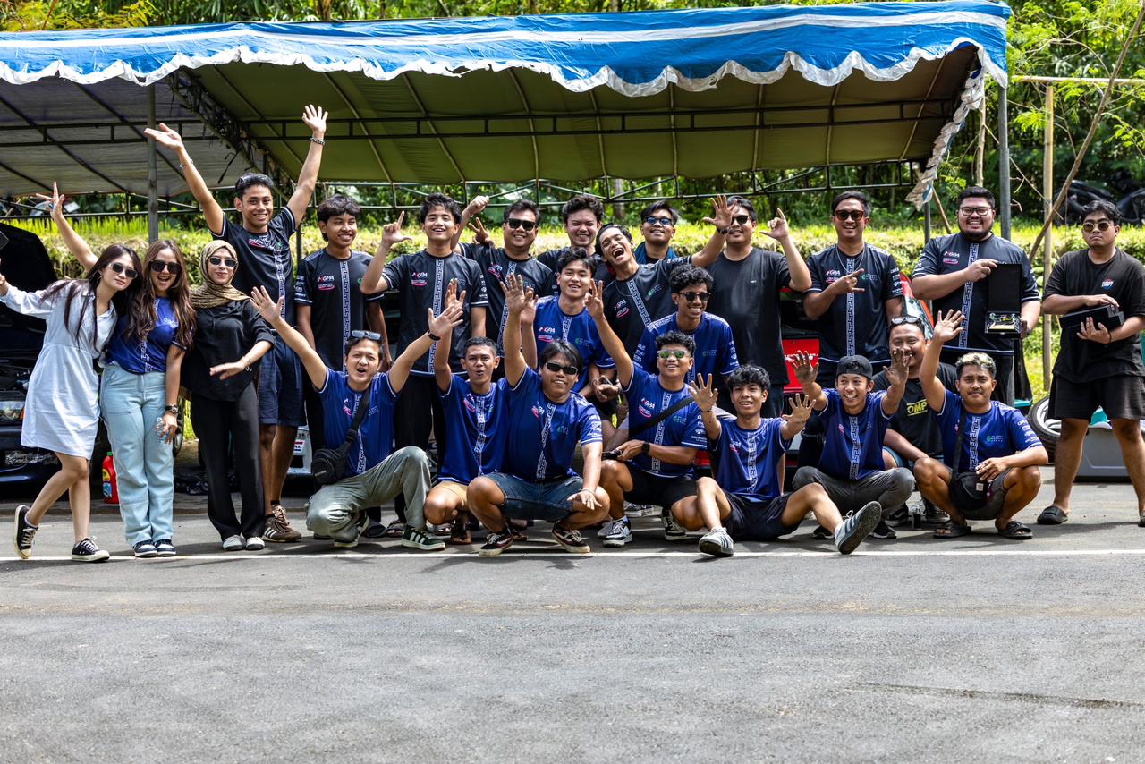 Kolaborasi panas Lombok Drift X Bali Drift di Sirkuit Landih dalam latihan tandem dan teknik buat persiapan IDS.