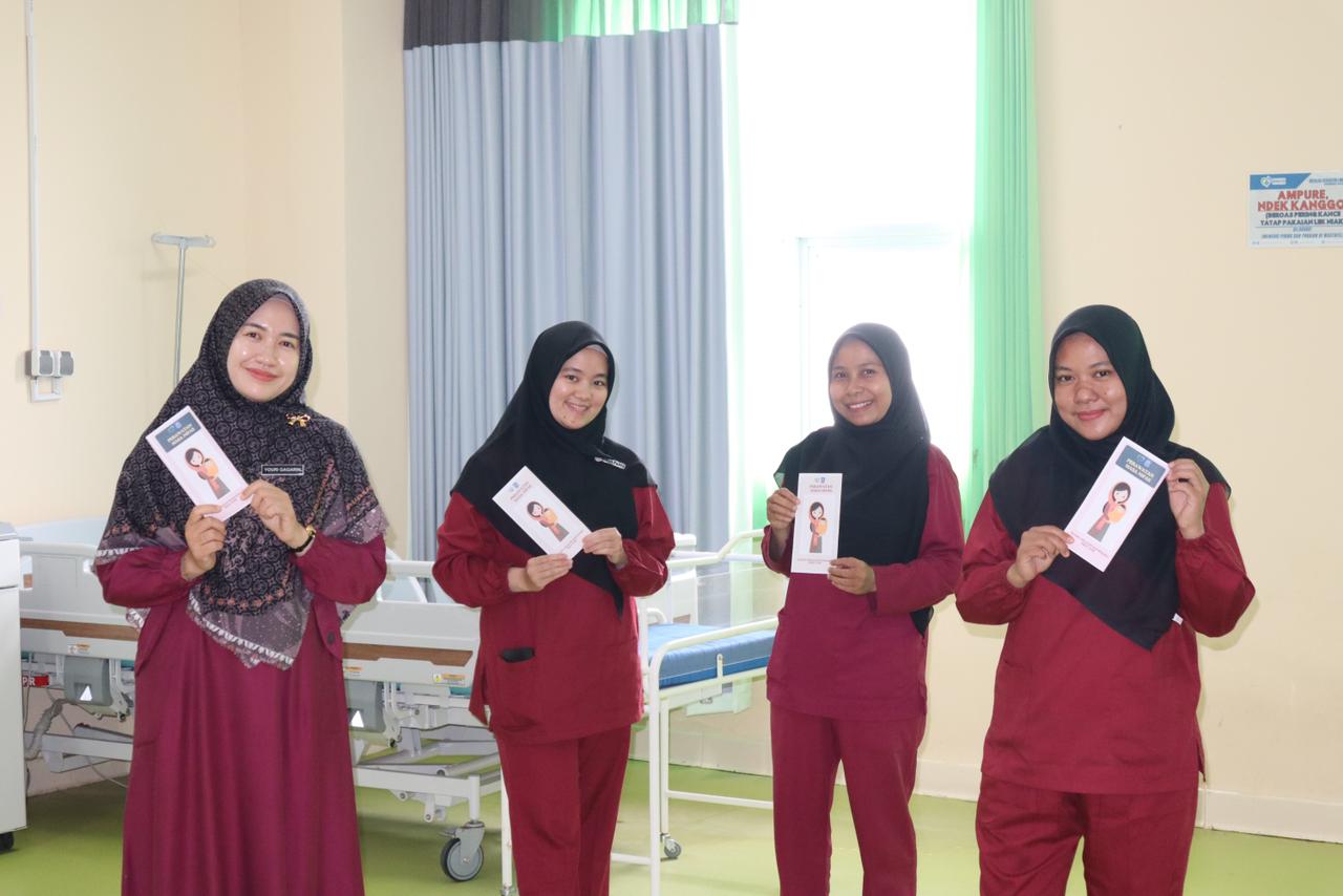 INOVASI UNGGULAN: RS Mandalika terus meningkatkan kualitas pelayanan ibu nifas dengan program Nifas Connect.