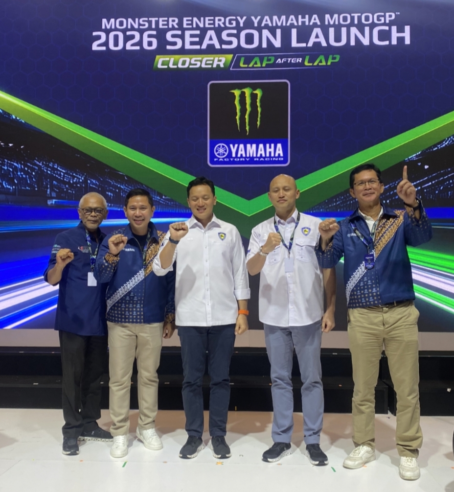 MGPA hadiri peluncuran tim Monster Energy Yamaha MotoGP 2026 di Jakarta, Indonesia.