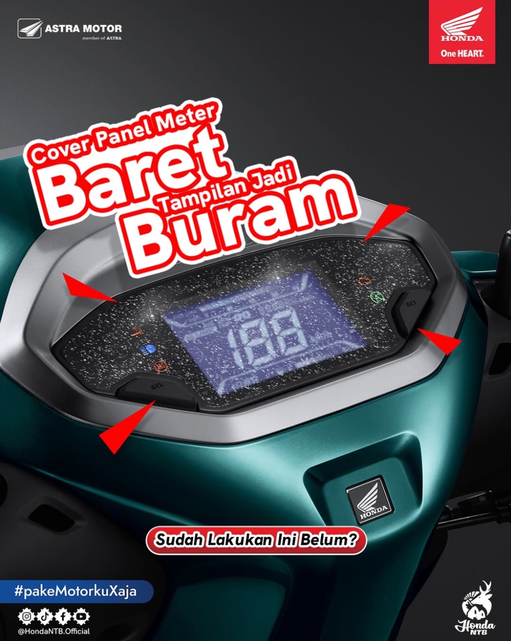 Speedometer Buram, Begini Cara Sederhana Mencegah Panel Meter Baret