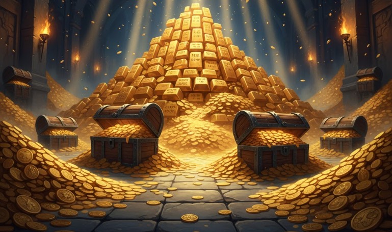 Ilustrasi Emas