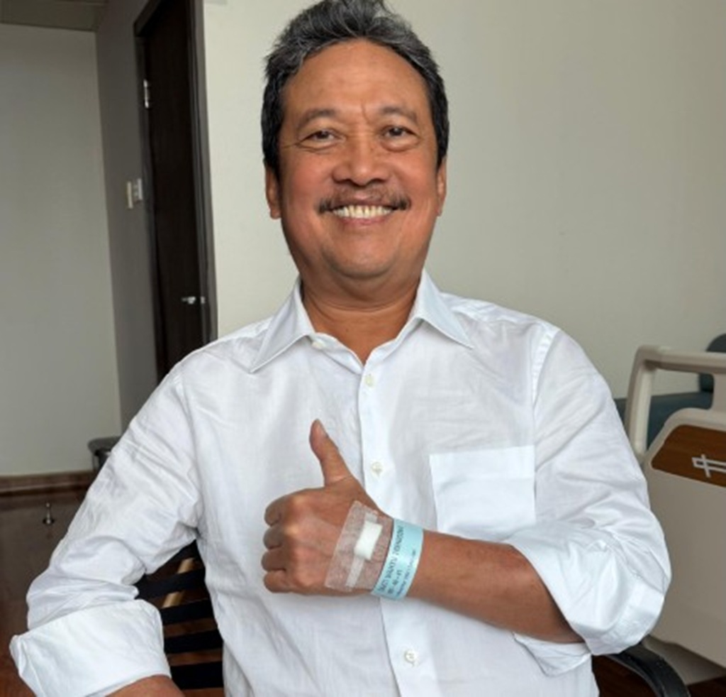 Usai dirawat karena  Menteri Kelautan dan Perikanan (KKP) Sakti Wahyu Trenggono pingsan saat mengikuti upacara penghormatan dan pelepasan jenazah korban kecelakaan pesawat ATR 42-500.