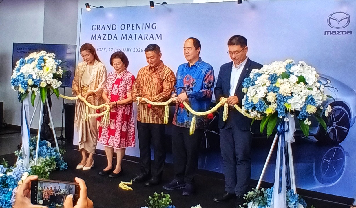 Mazda Perkuat Strategi Ekspansi Luar Jawa Melalui Pembukaan Dealer Mazda Mataram.
