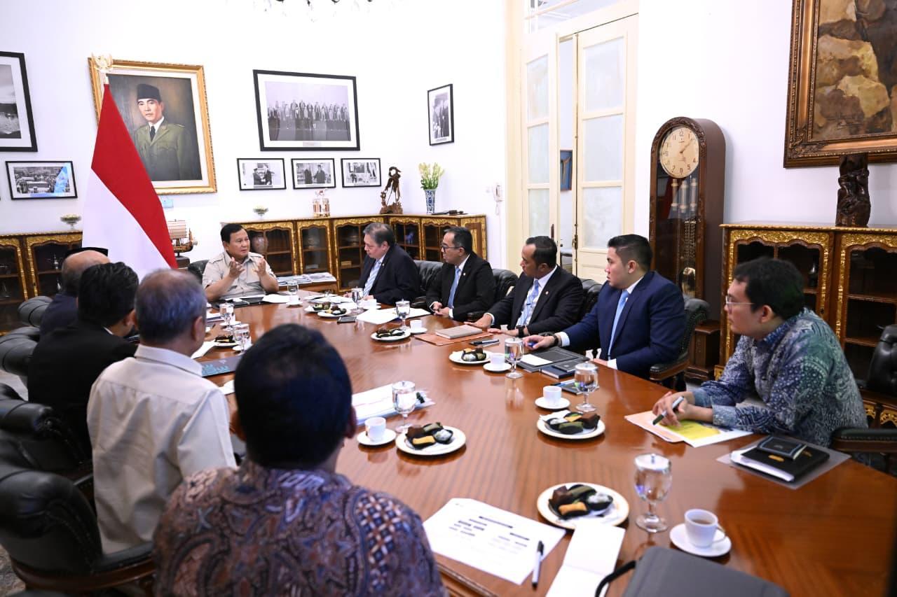 Panggil Sejumlah Menteri, Presiden Prabowo Tekankan Pengelolaan Sumber Daya Alam