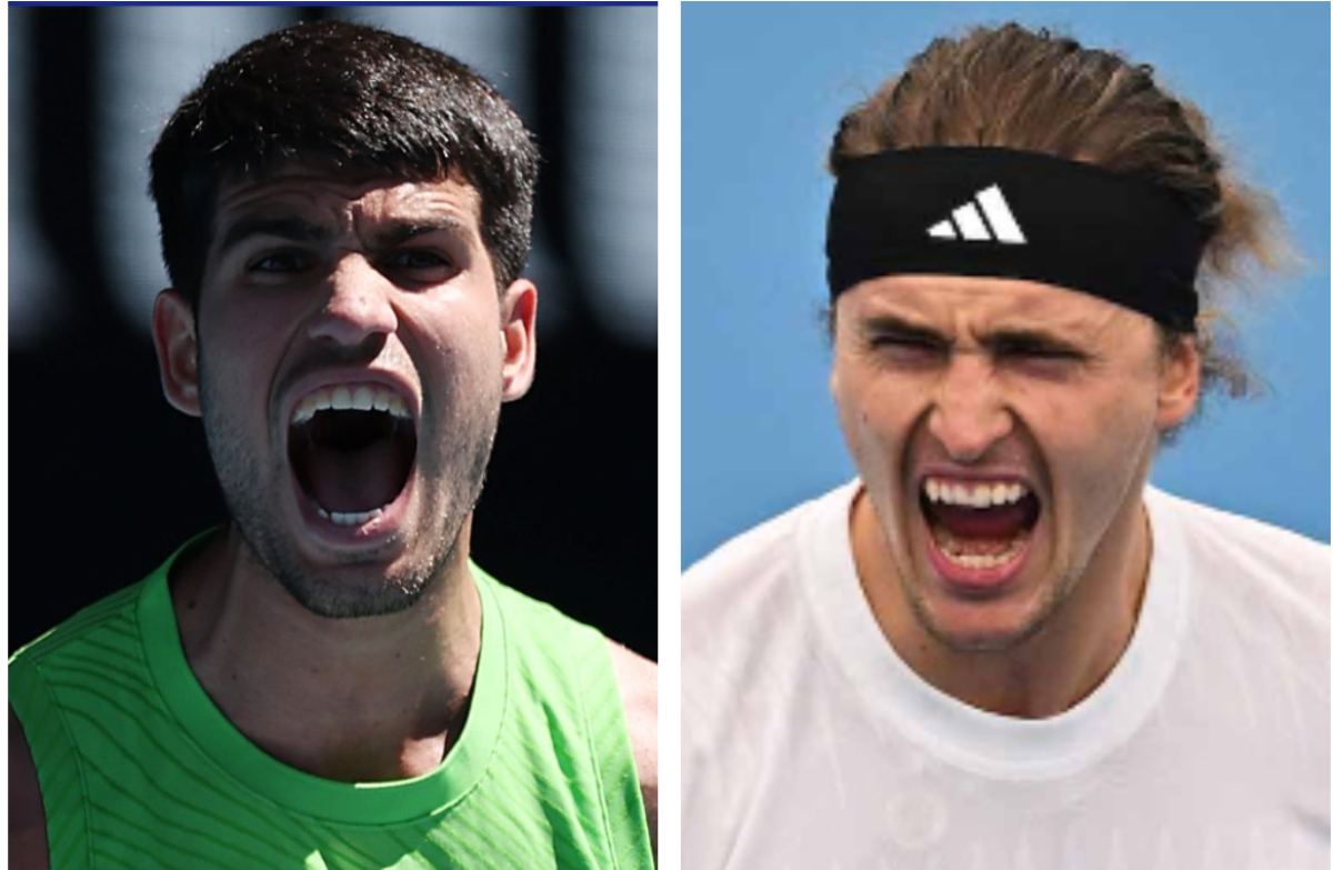 Carlos Alcaraz vs Alexander Zverev di semifinal Australian Open 2026. Duel panas Career Grand Slam vs mimpi gelar mayor pertama di Melbourne.