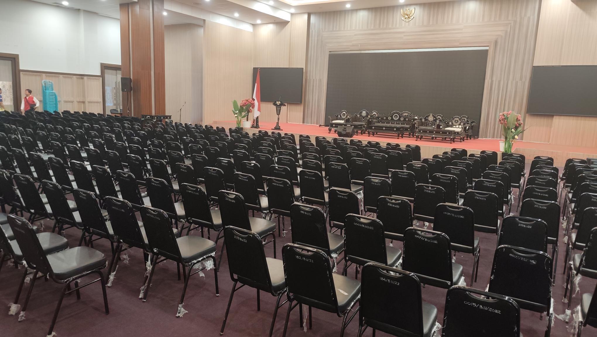 Persiapan mutasi ratusan kepala sekolah oleh Bupati Lombok Tengah, Jumat (30/1) siang nanti.