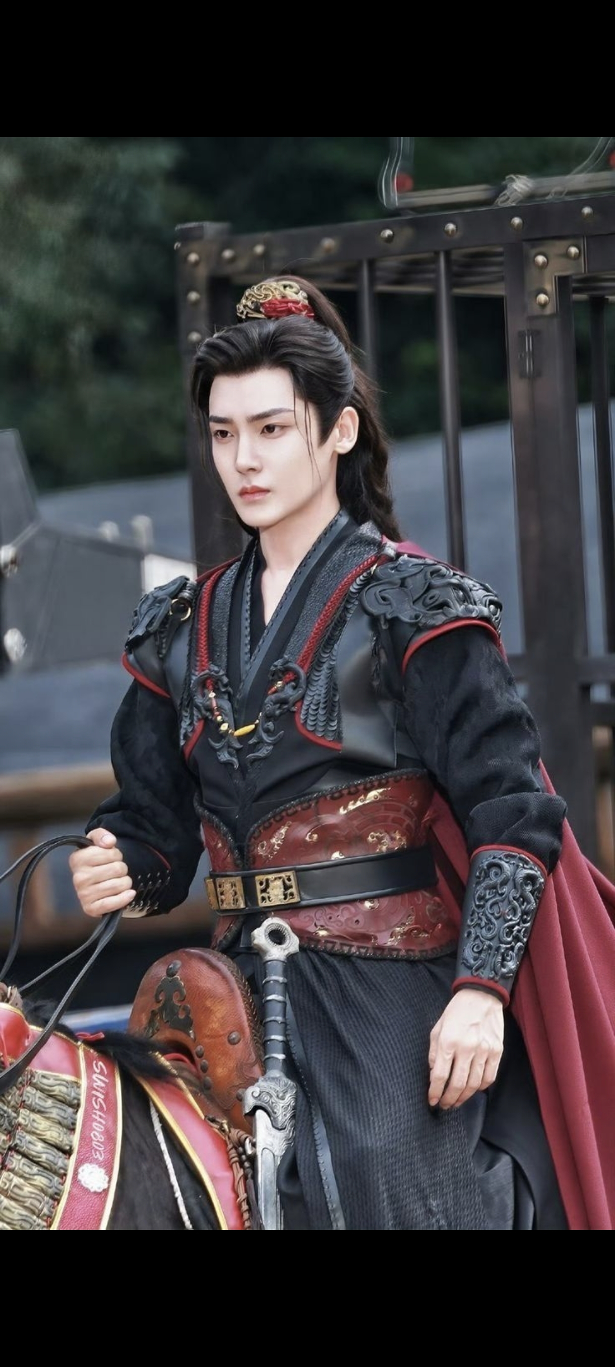 Hou Minghao dalam drama Key to The Phoenix Heart