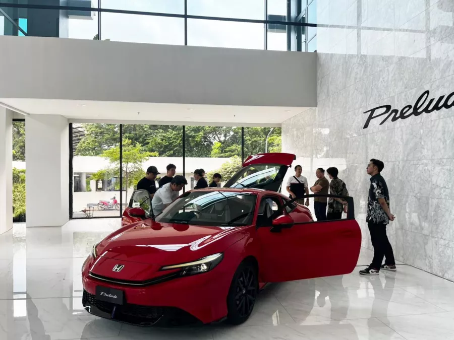 JADI REBUTAN: Tampilan mobil Honda Prelude 2026.