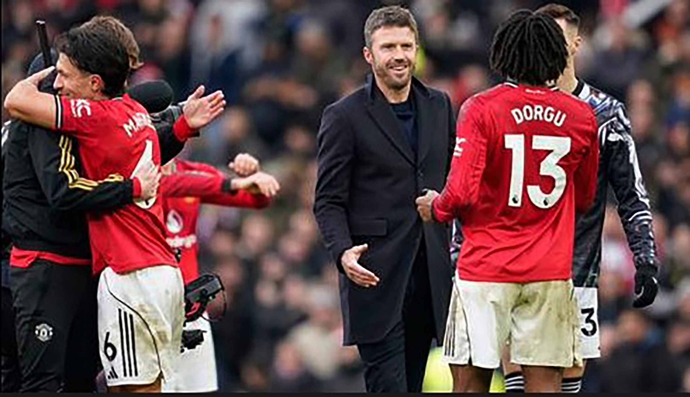 Di bawah arahan pelatih interim Michael Carrick, manchester Uniter perlahan mulai menemukan ritme permainan tim.