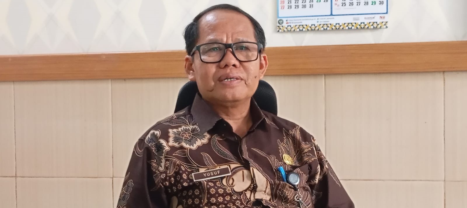 Kepala Disdik Kota Mataram Yusuf.