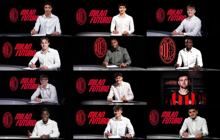 Para pemain yang melakukan penandatanganan kontrak dengan AC Milan, Januari ini.