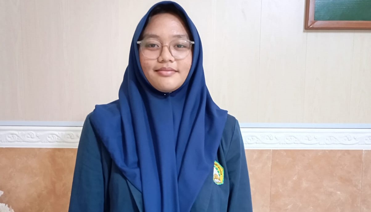 Siswi MAN 1 Mataram Driandra Gita Khoirunisa terpilih sebagai duta pelajar anti narkoba nasional.