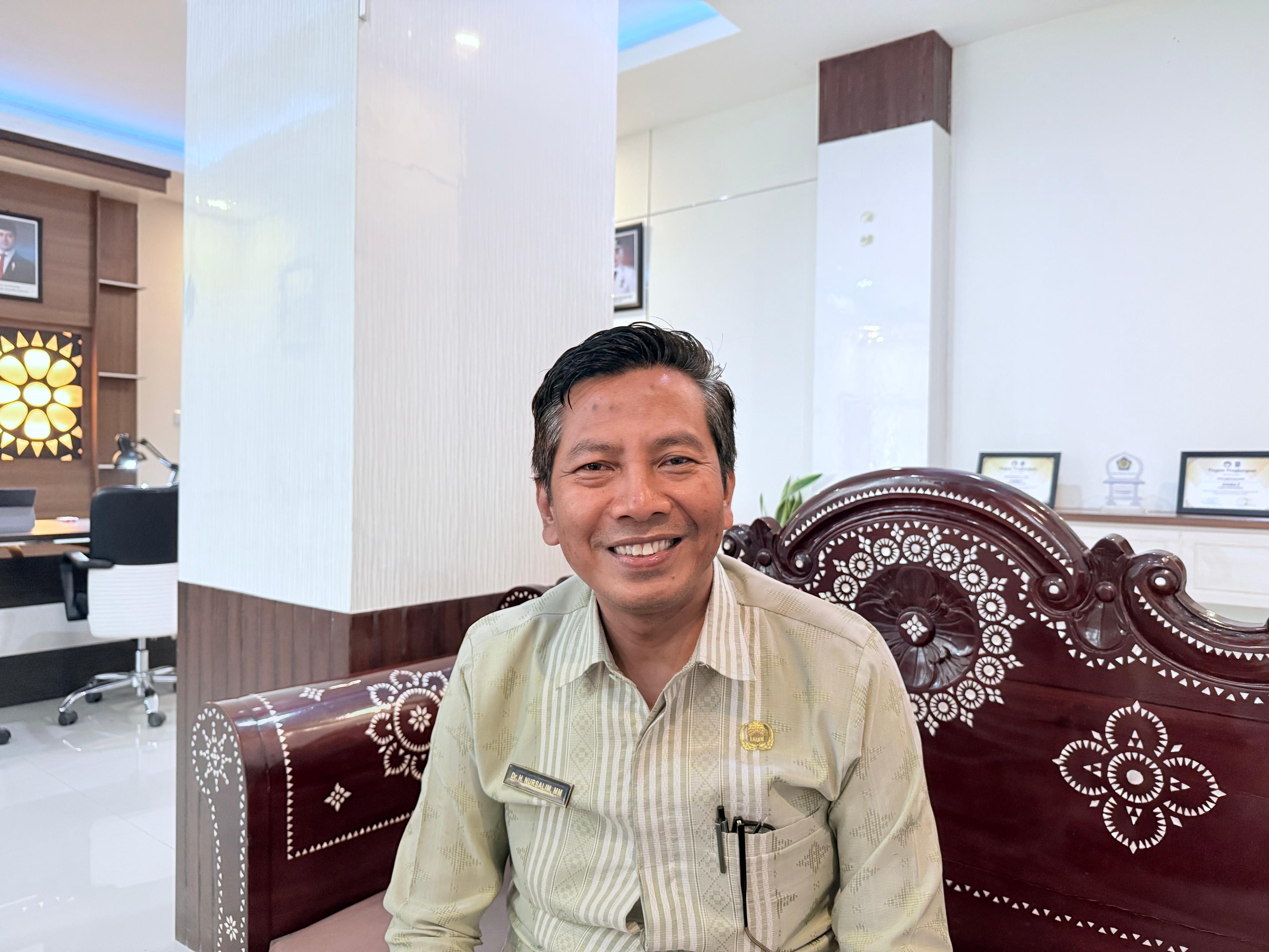 Kepala Badan Keuangan dan Aset Daerah (BKAD) NTB Nursalim.