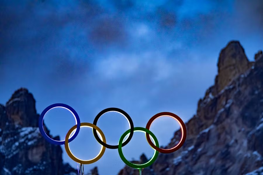 Olimpiade Musim Dingin kembali ke Cortina setelah 70 tahun. (Foto: ODD ANDERSEN / AFP)