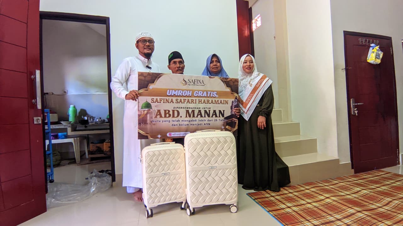 PT Safina Safari Haramain mempertegas posisinya bukan hanya sebagai agen perjalanan, tetapi juga sebagai lembaga yang memiliki kepedulian sosial tinggi.