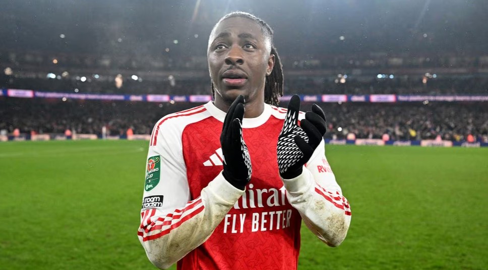 Pemain Arsenal Eberechi Eze bangga bisa lolos ke babak final EFL Cup 2026 usai mengalahkan Chelsea.