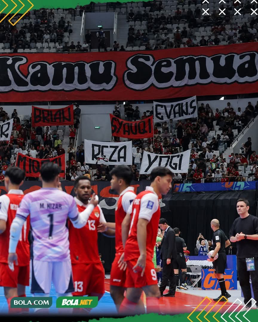 Timnas Futsal Indonesia lolos ke final.