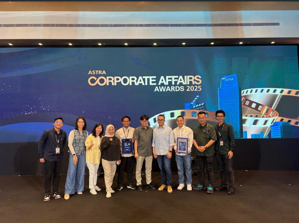 Membanggakan : Manajemen PT Astra Internasional Tbk dalam Ajang Corporate Affairs Awards 2025.