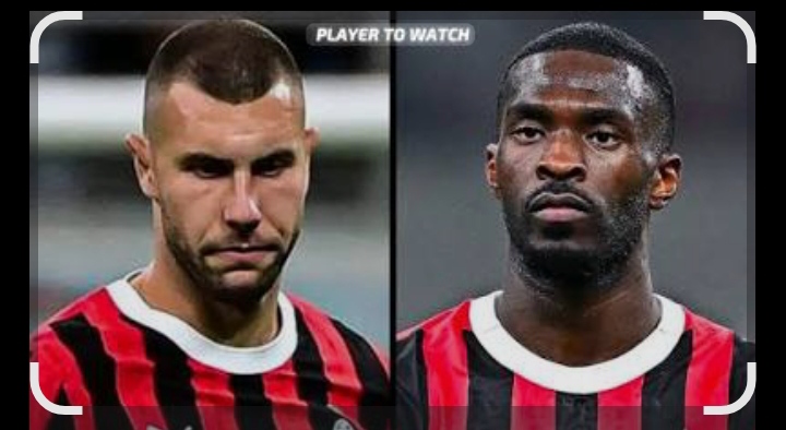 Strahinja Pavlovic dan Fikayo Tomori, 2 bek AC Milan yang segera diganjar kontrak baru.