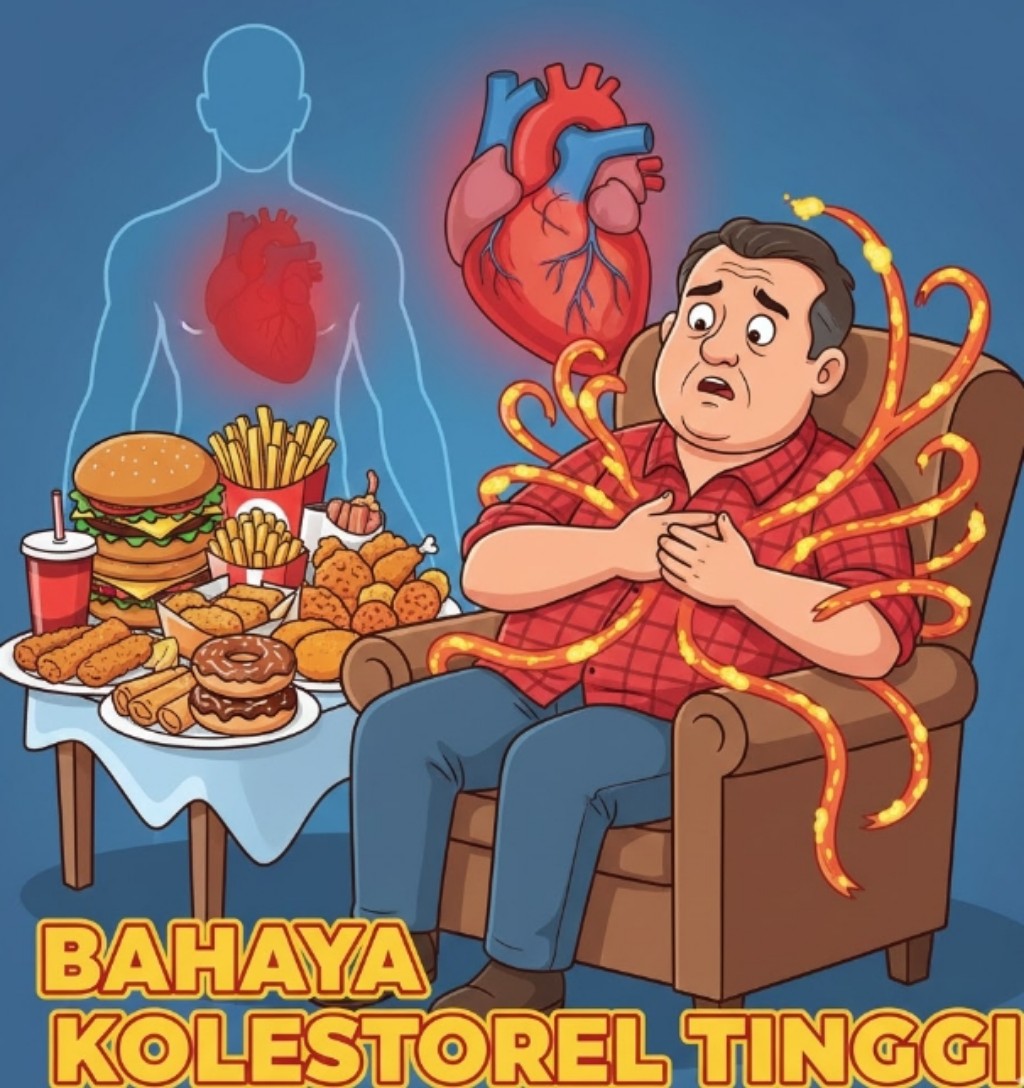 Ilustrasi Kolesterol