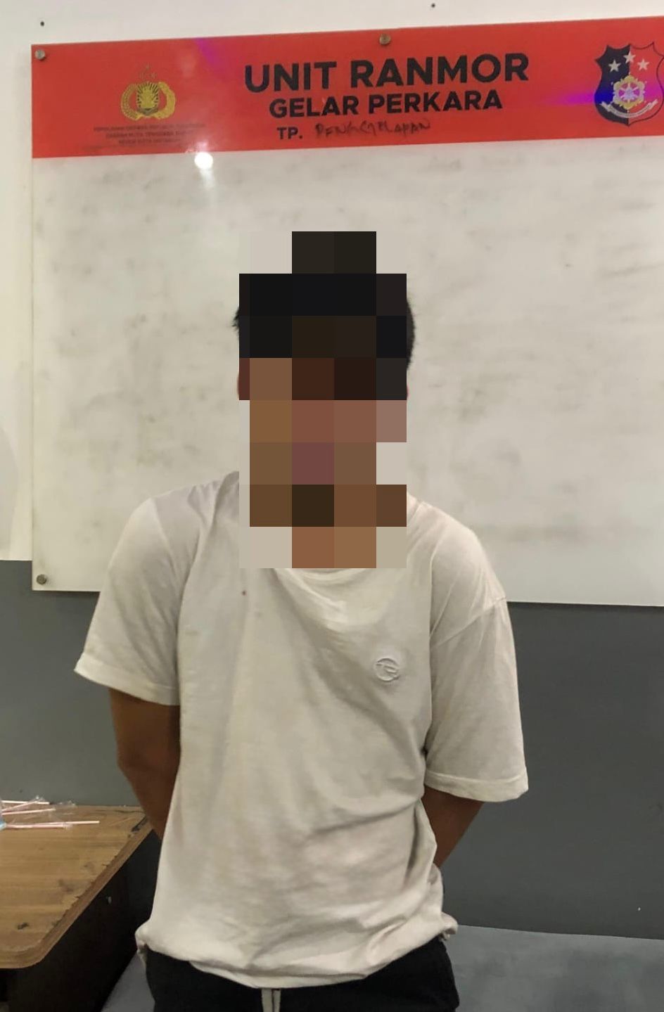 Residivis Curanmor berinisial SR alias Zaldi diringkus tim Opsnal Polresta Mataram, Senin (9/2).