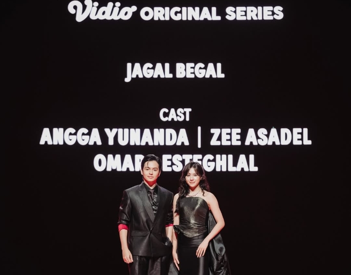 Angga Yunanda dan Azizi Shafaa Ashadel