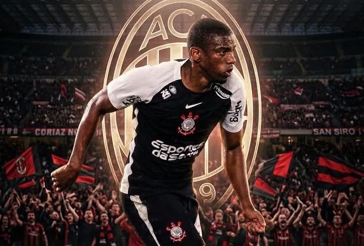 Andre, pemain Corinthians yang diminati AC Milan. 