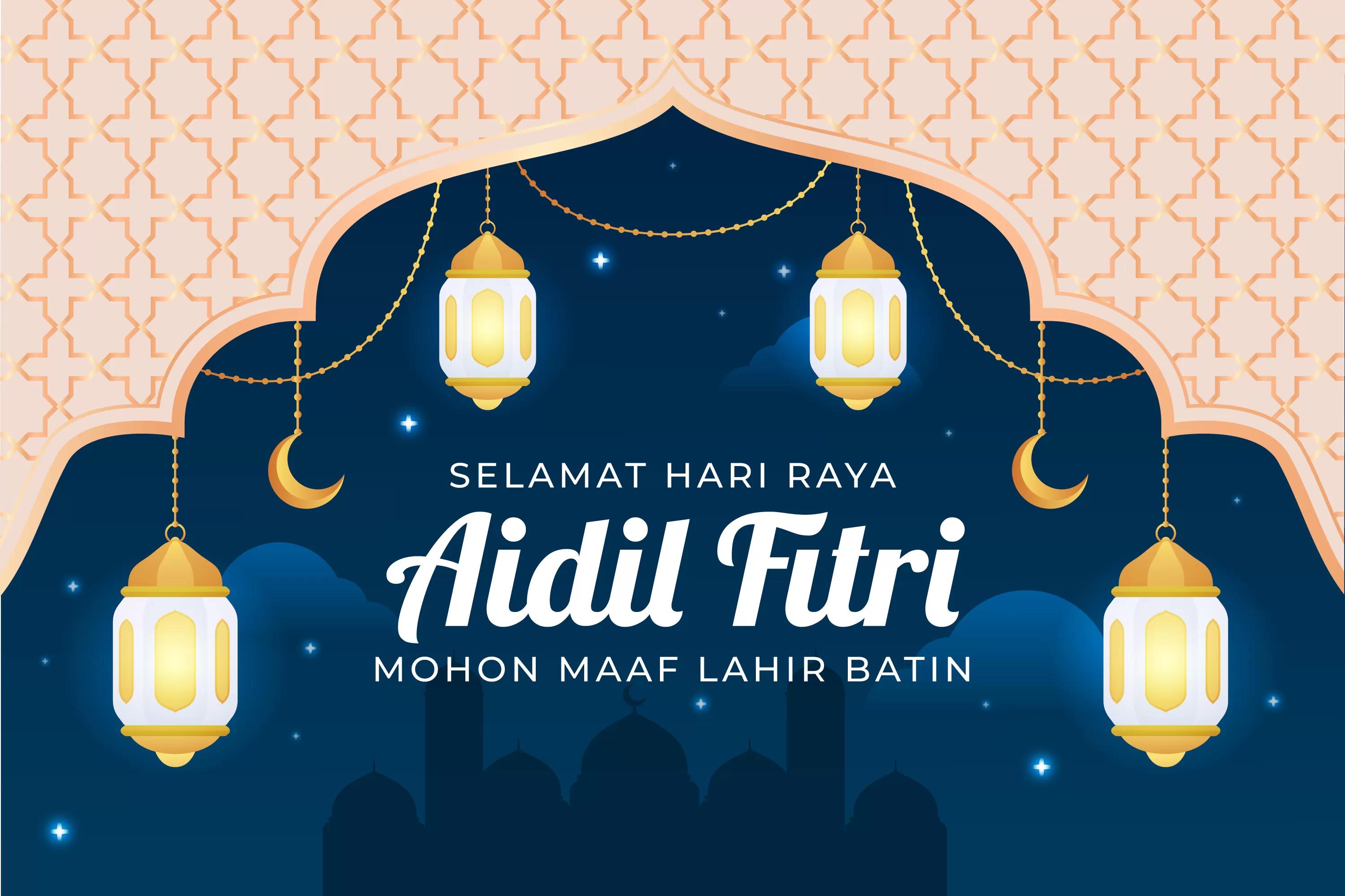 Ilustrasi Hari Raya Idul Fitri (Dok. Freepik)