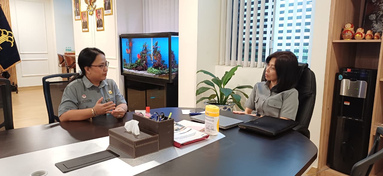 Kakanwil Kemenkum NTB I Gusti Putu Milawati koordinasi dengan BPHN perkuat layanan hukum dan paralegal.