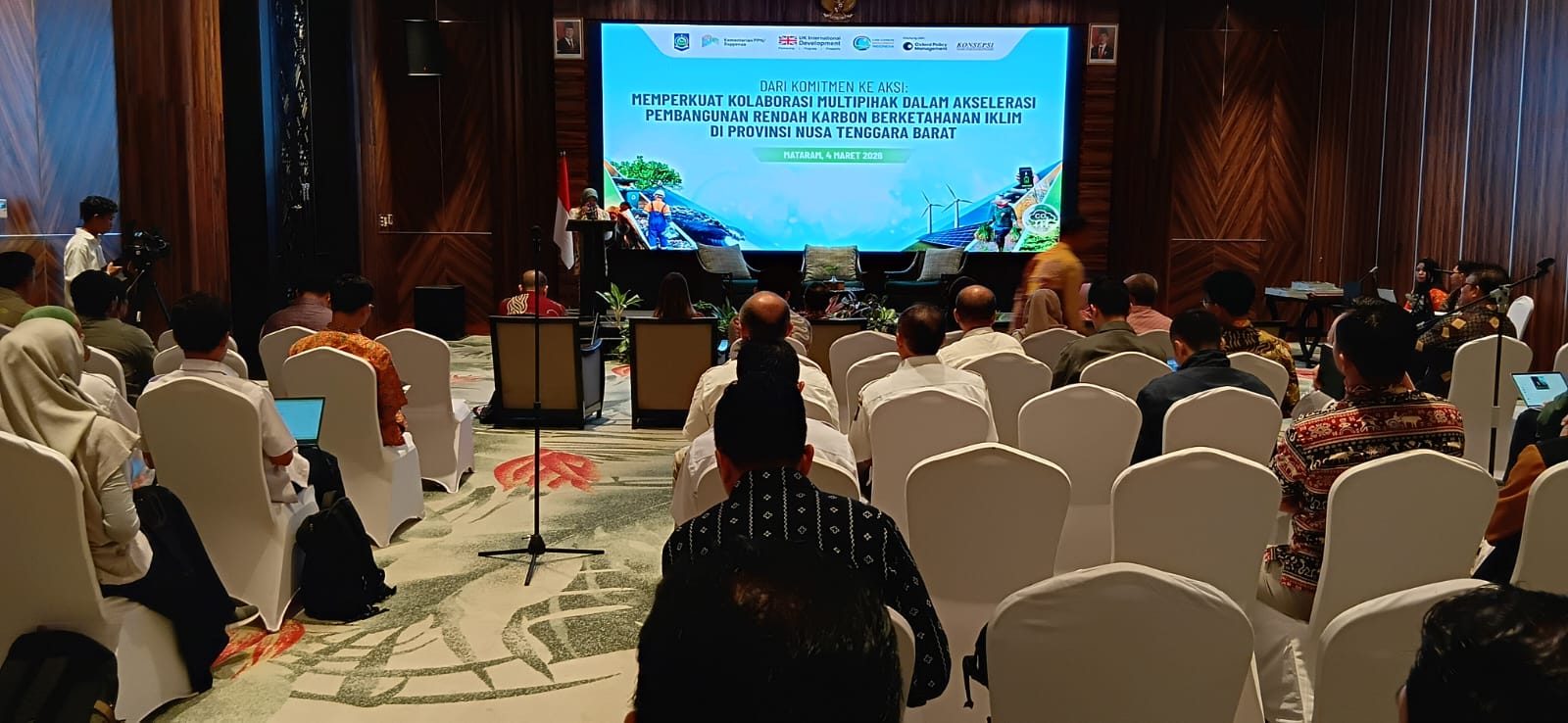 Ketua DPRD NTB Isvie Rupaeda tegaskan rendah karbon bukan cuma dokumen! Jadi fondasi NTB Makmur Mendunia &amp; warisan anak cucu kita.