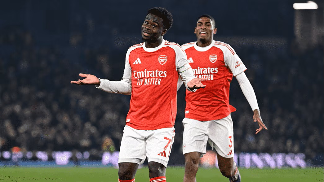Bukayo Saka. (FOTO: ARSENALFC)