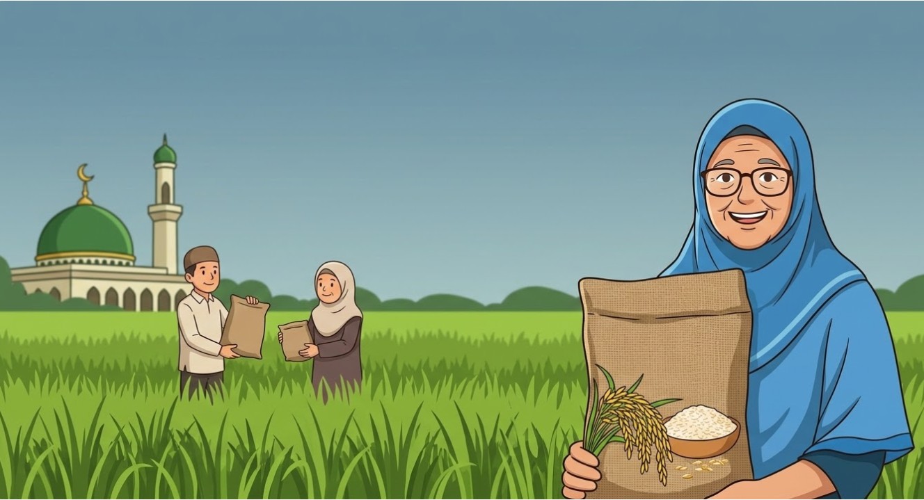 Ilustrasi Zakat Fitrah