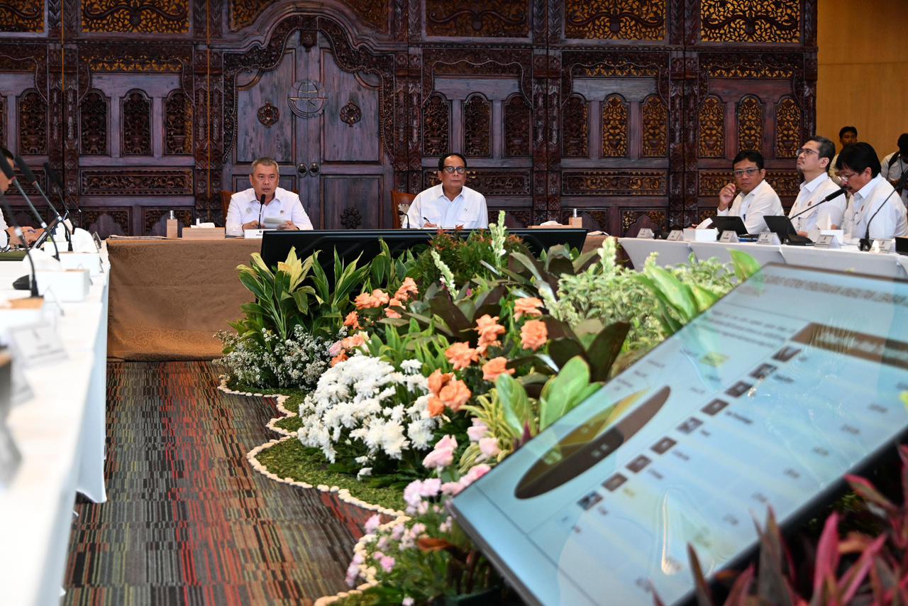 Rapat Koordinasi Angkutan Laut Lebaran 2026 di Kantor Pusat Kementerian Perhubungan, Jakarta.