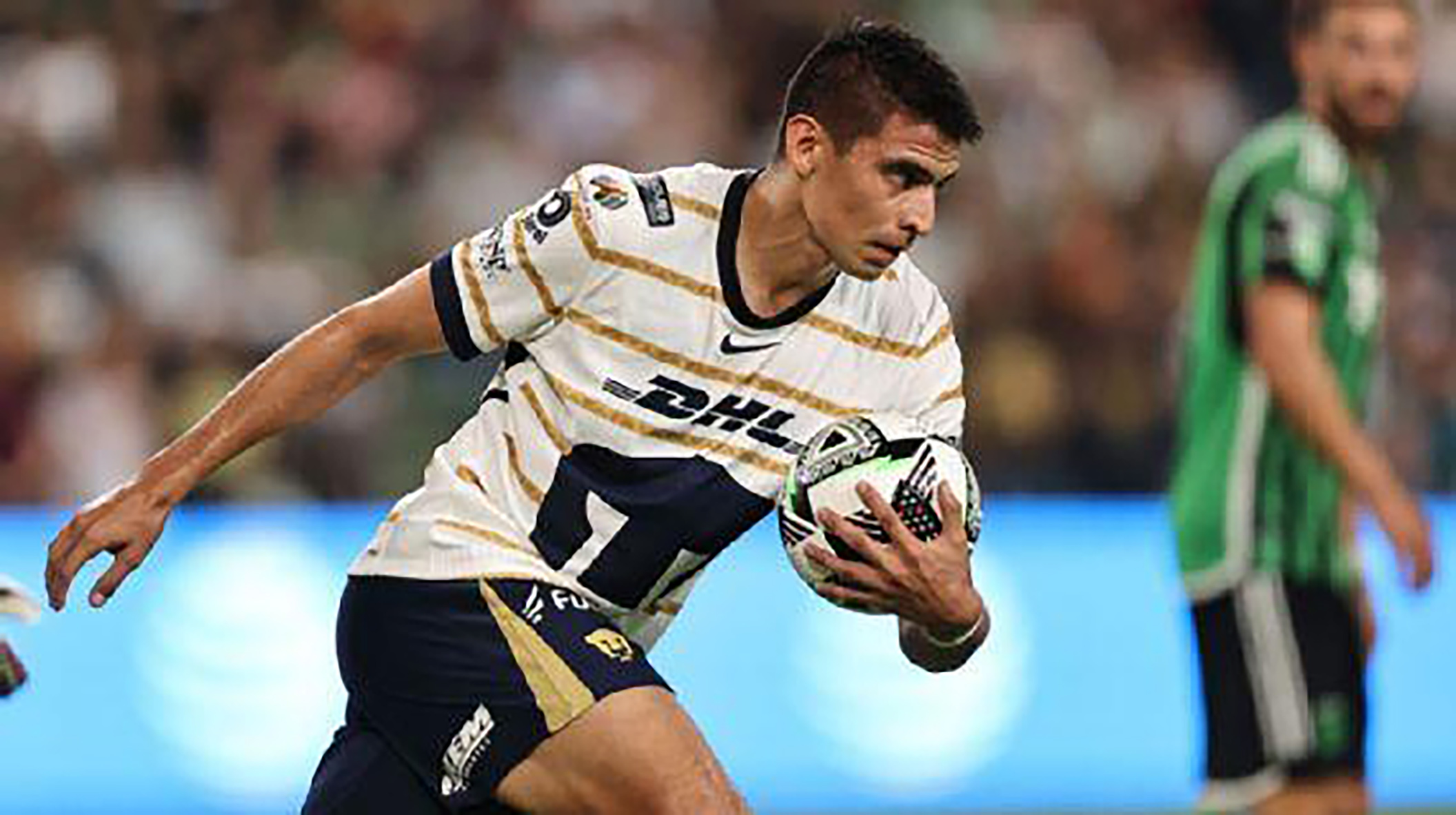Striker andalan Pumas UNAM Guillermo Mart&iacute;nez. (Getty Images)