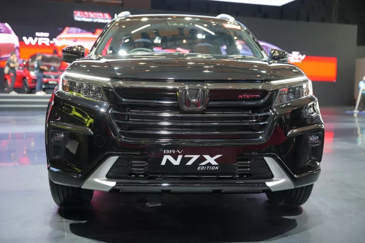 KEREN: Tampilan New Honda BR-V N7X Edition yang lebih stylish pada saat peluncurannya, belum lama ini.