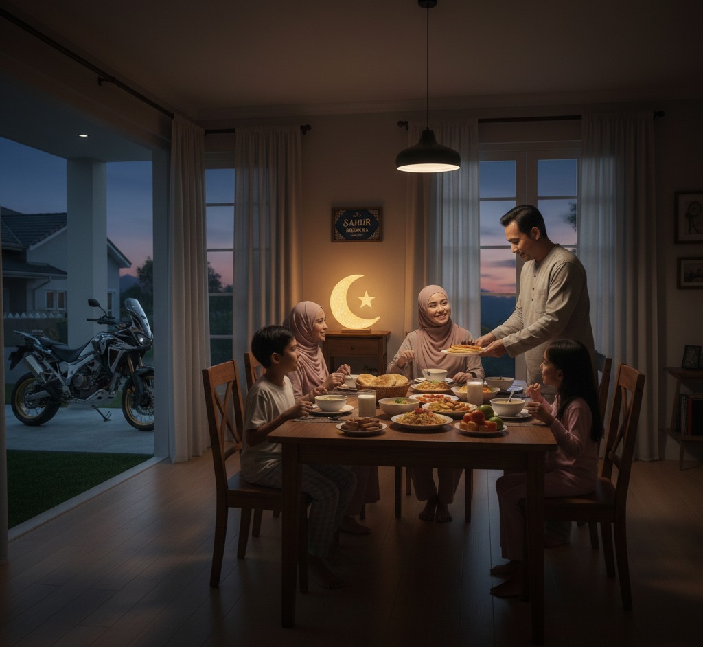 Pentingnya memilih sumber makanan bergizi saat sahur agar energi bertahan lebih lama.