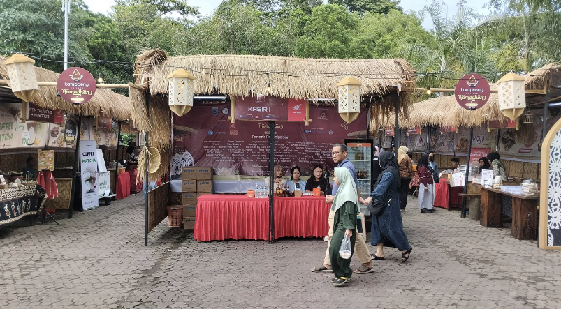 Kampung Kuliner Ramadan Udayana Mataram, beberapa waktu lalu.