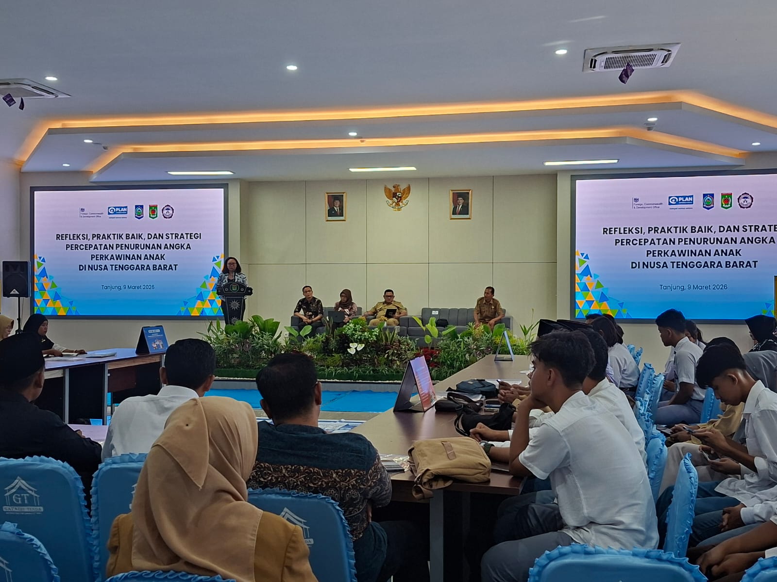 Pemda KLU menggelar Lokakarya Pembelajaran terkait pelaksanaan program GEMERCIK.