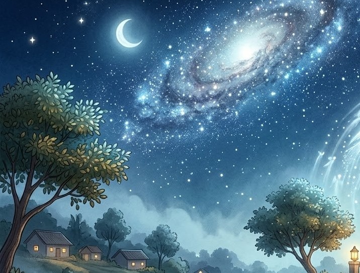 Ilustrasi Malam Lailatul Qadar