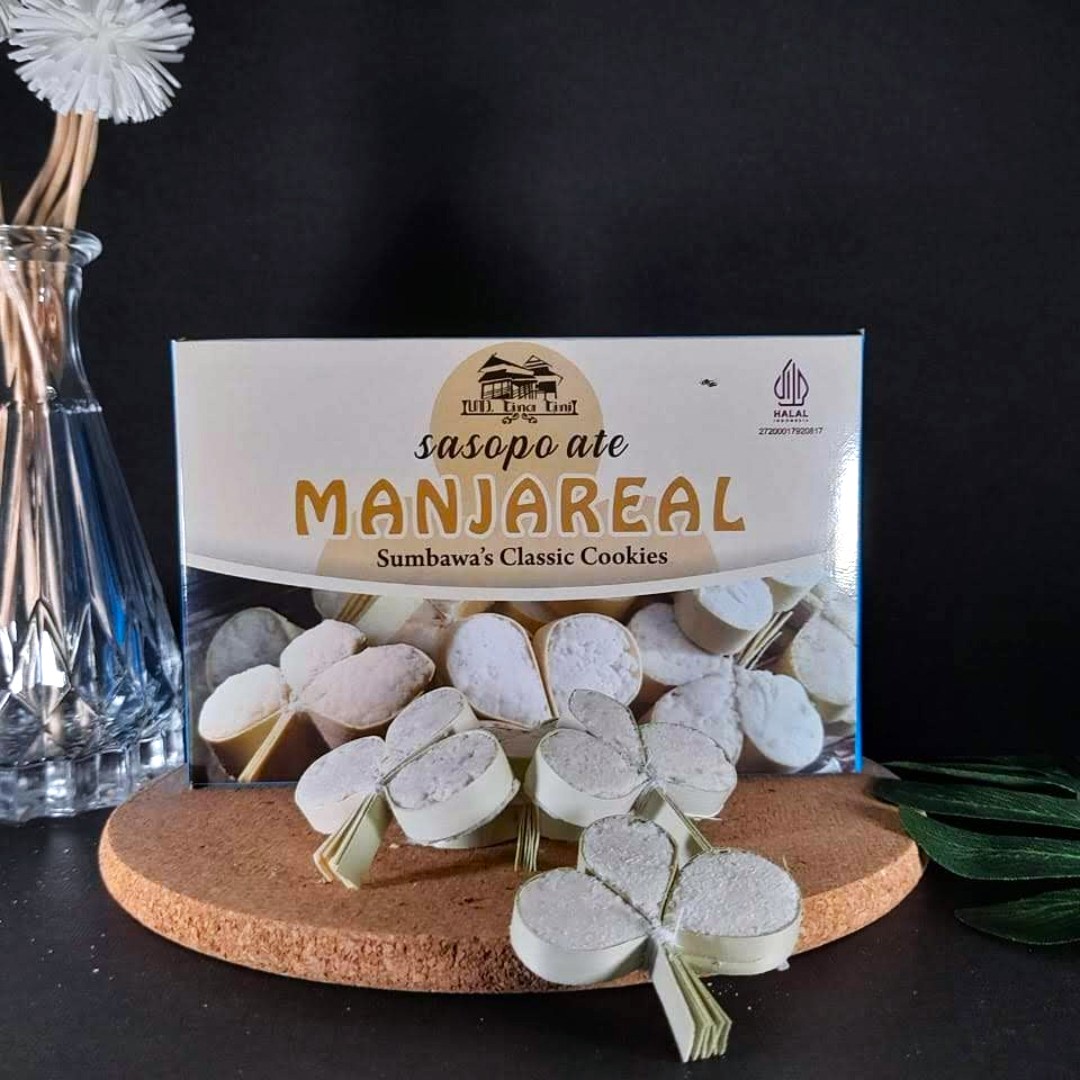 CEMILAN UNIK: Produk Manjareal milik UMKM Sasopo Ate dari Sumbawa dengan kemasan yang lebih modern.