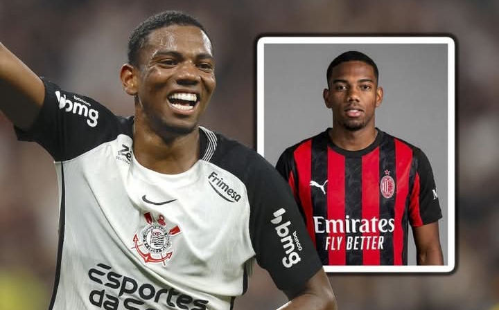 Andre, pemain muda Corinthians yang diminati AC Milan. 